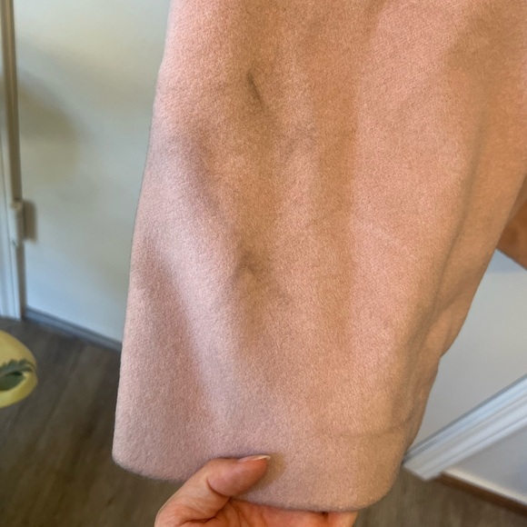 NWT Sam Edelman Shawl Collar Hooded Coat in Blush - Picture 8 of 16